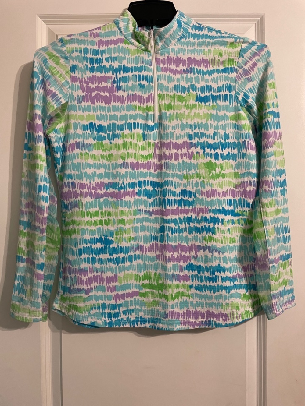 Icikuls 1/4 zip Top Golf Shirt Size Medium